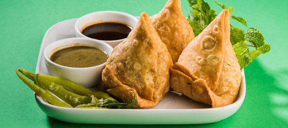 Samosa Veg / Kip
